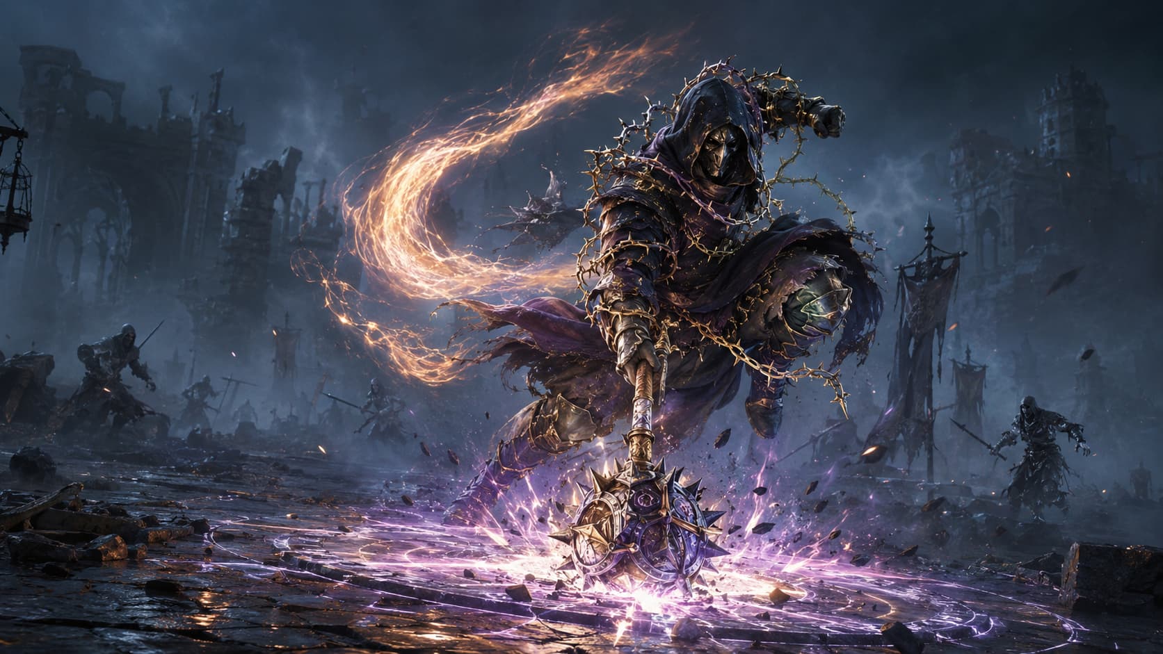 Пророк в Mistfall Hunter: PvP-билд Богохульника через оглушение