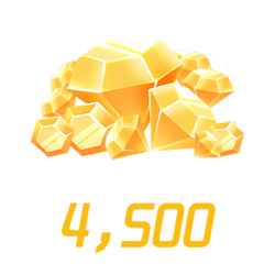 4500 алмазов