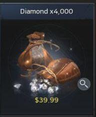 4000 алмазов