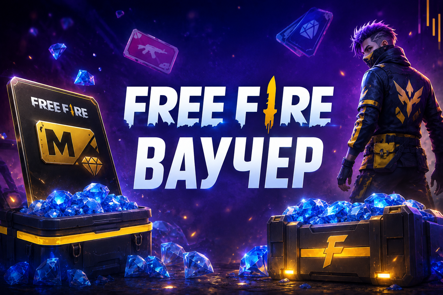 Ваучер Free Fire: как работает подписка и почему она выгоднее обычной покупки алмазов