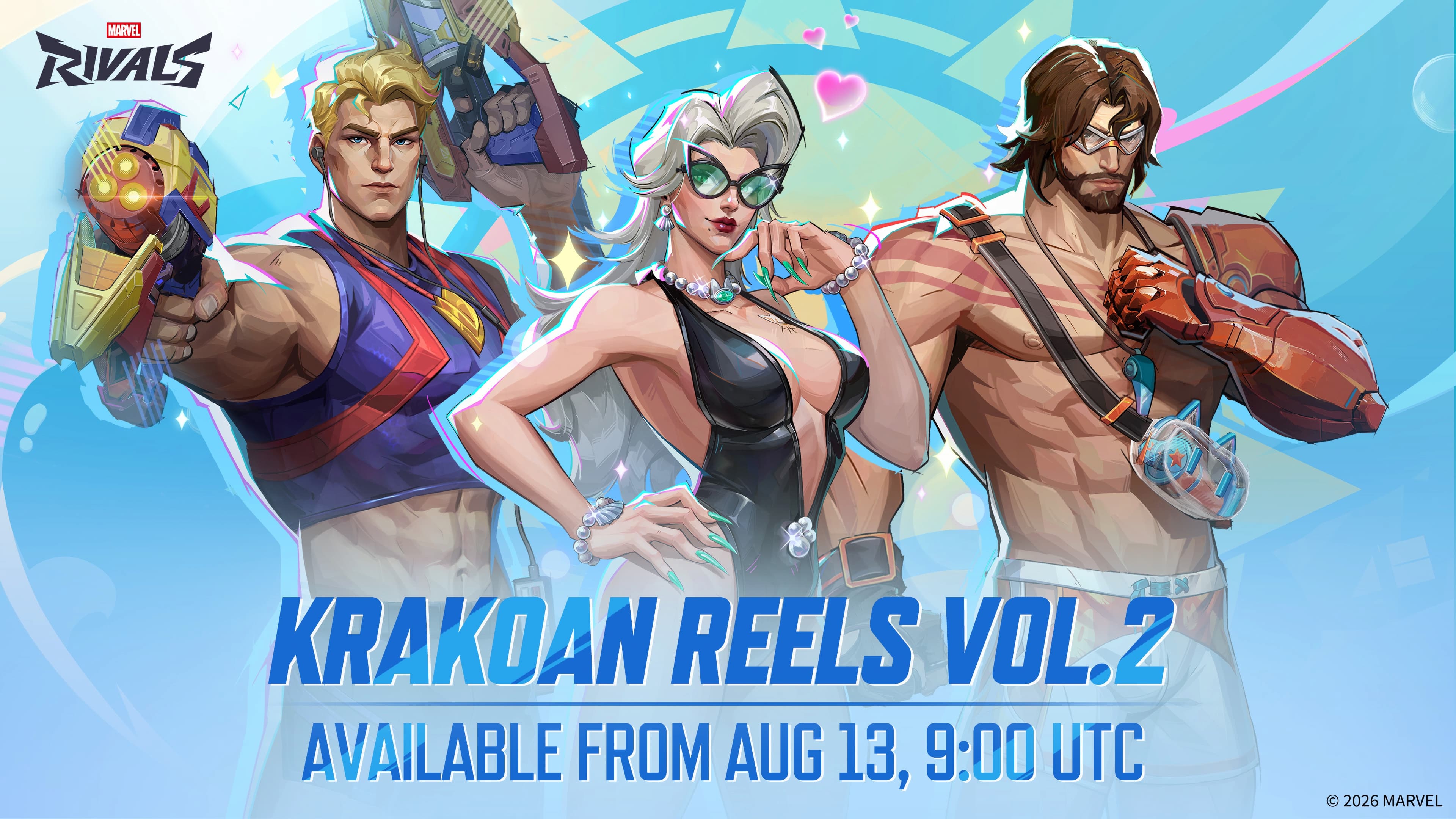 Лето продолжается в Marvel Rivals: новые скины, возвращение Lady Loki и бесплатные Units
