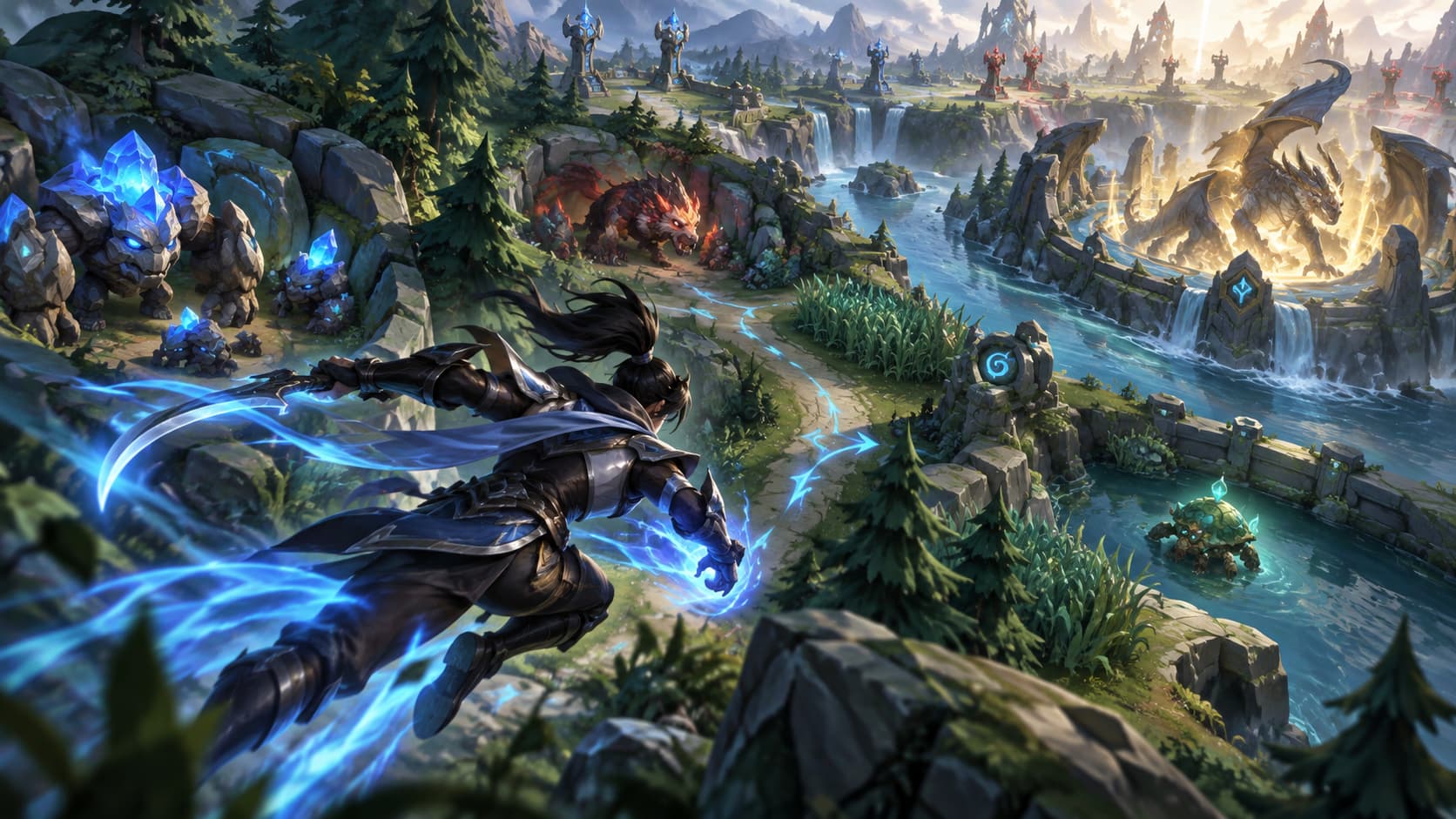 Как играть в лесу в Wild Rift после патча 7.3