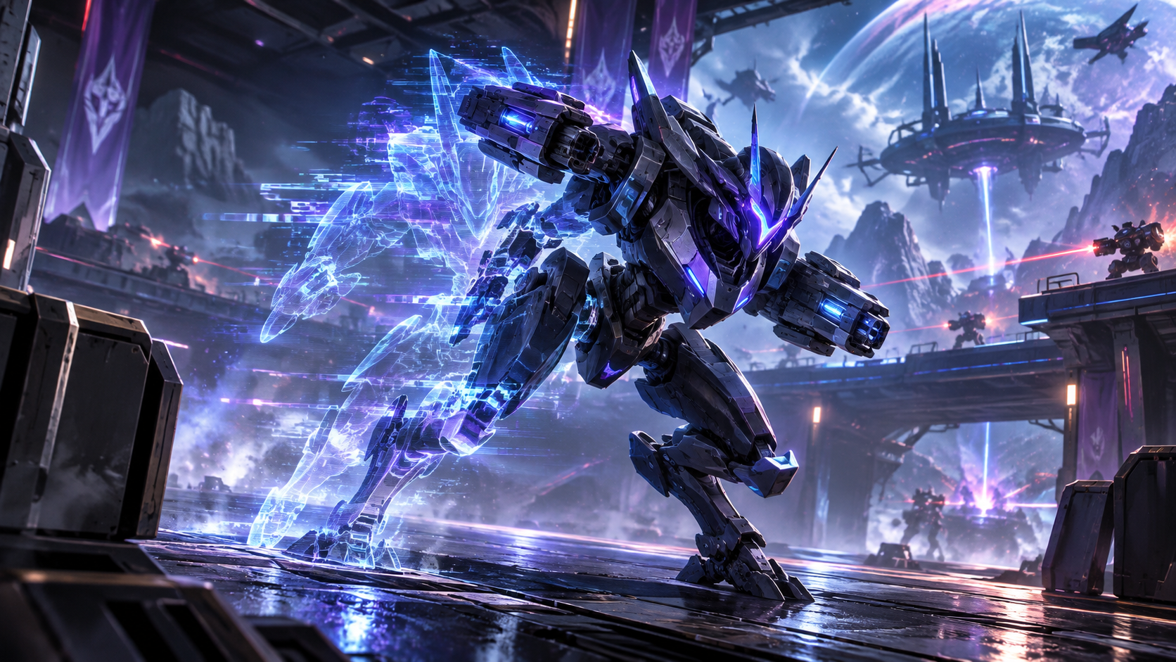 Voidghost в Mech Arena: способности, оружие и лучшие сборки