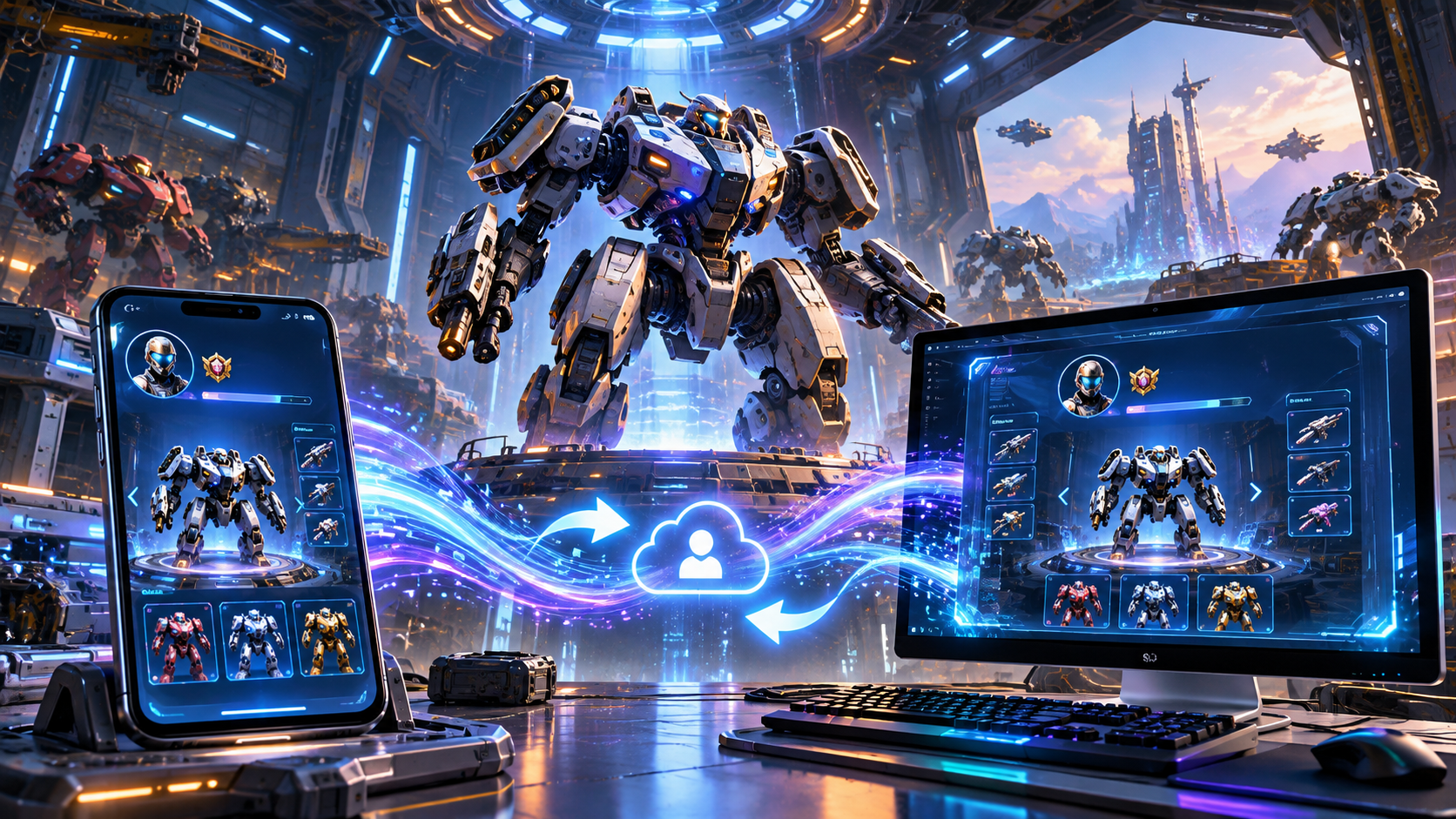 Как перенести Mech Arena с телефона на ПК и сохранить прогресс