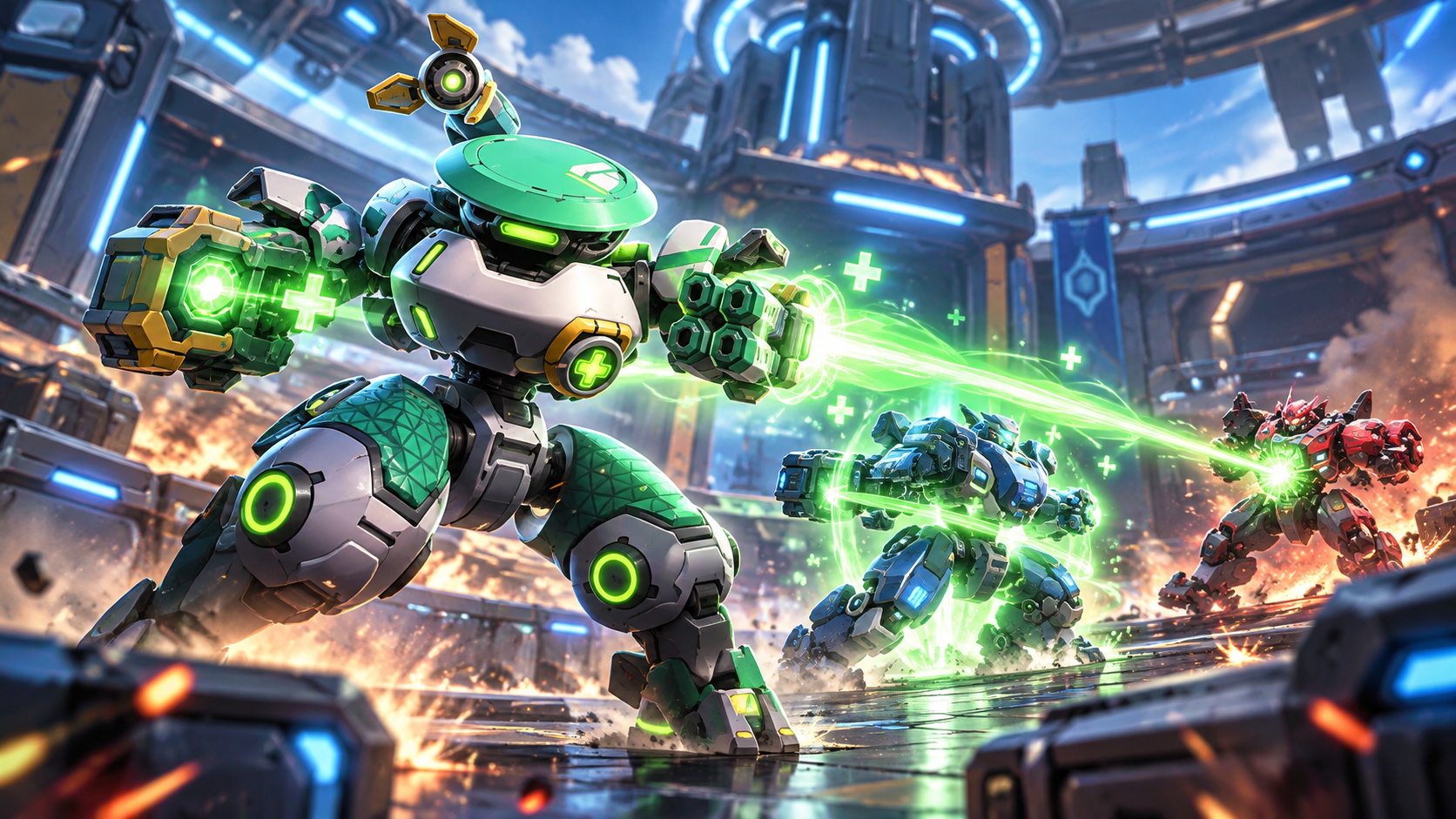 Biform в Mech Arena: способности, оружие и сборки
