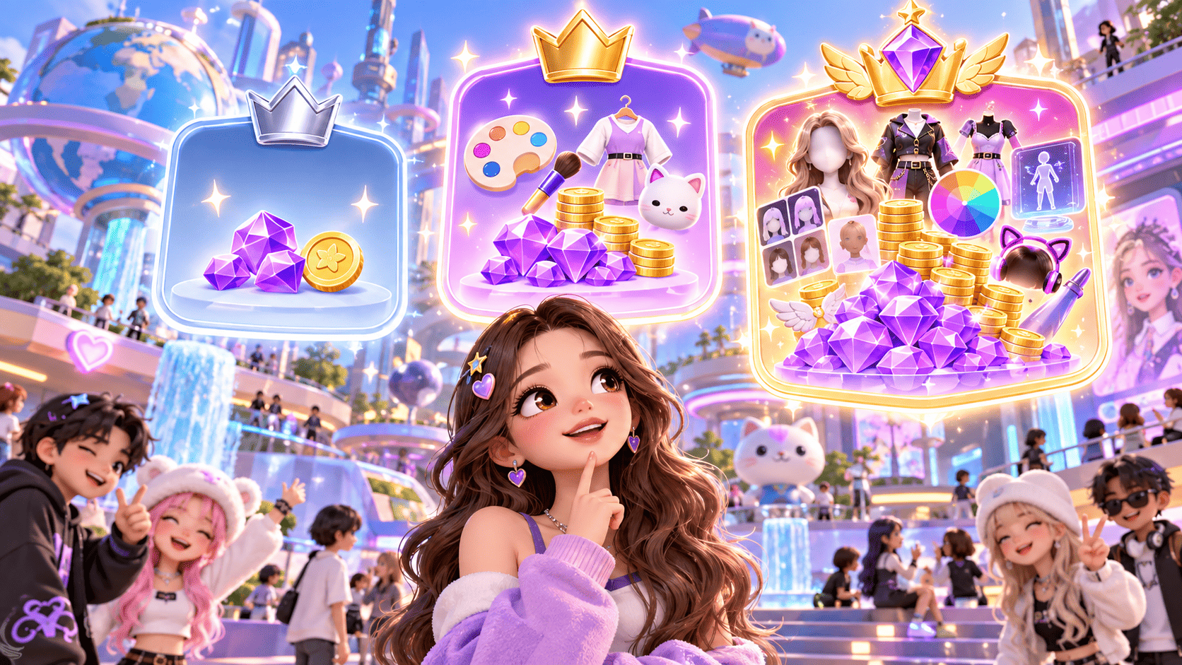 ZEPETO Premium Lite, Basic и Plus: отличия и что входит в подписку