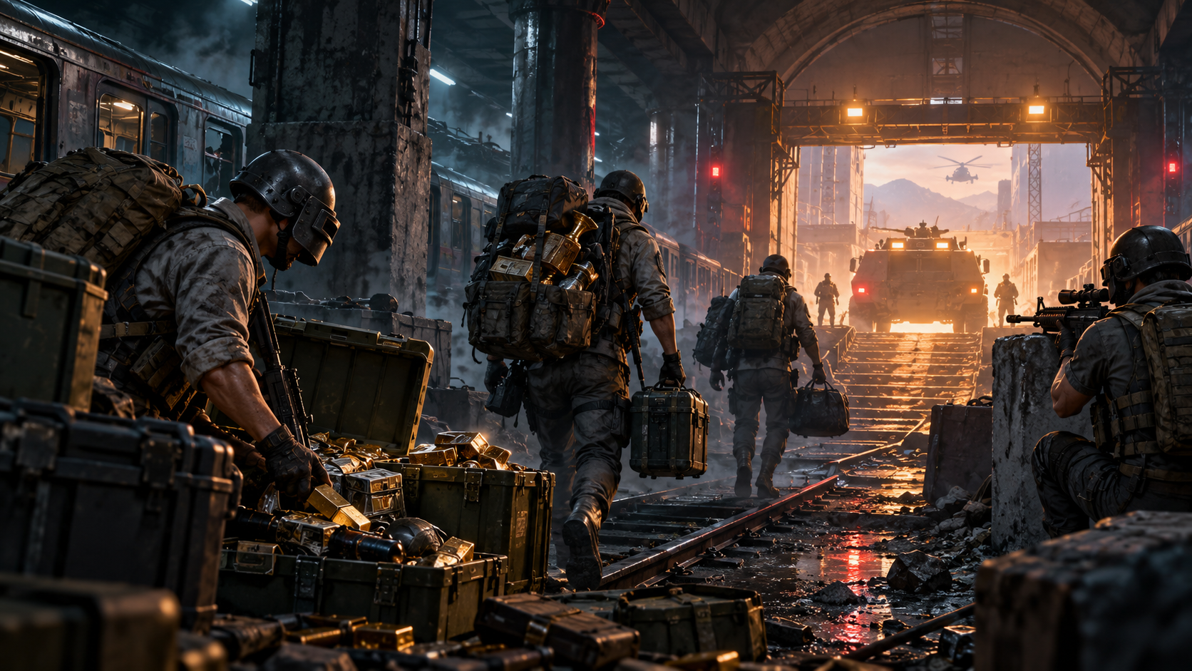 Metro Royale: Reunion в PUBG Mobile: как играть, выносить лут и не терять снаряжение