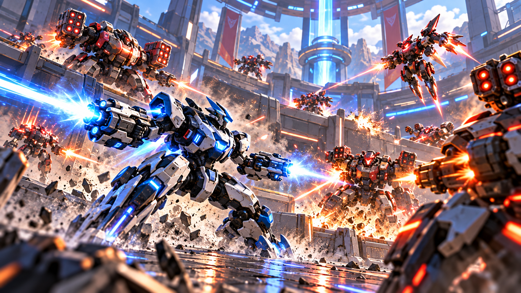 Onslaught в Mech Arena: как проходить PvE и получать награды