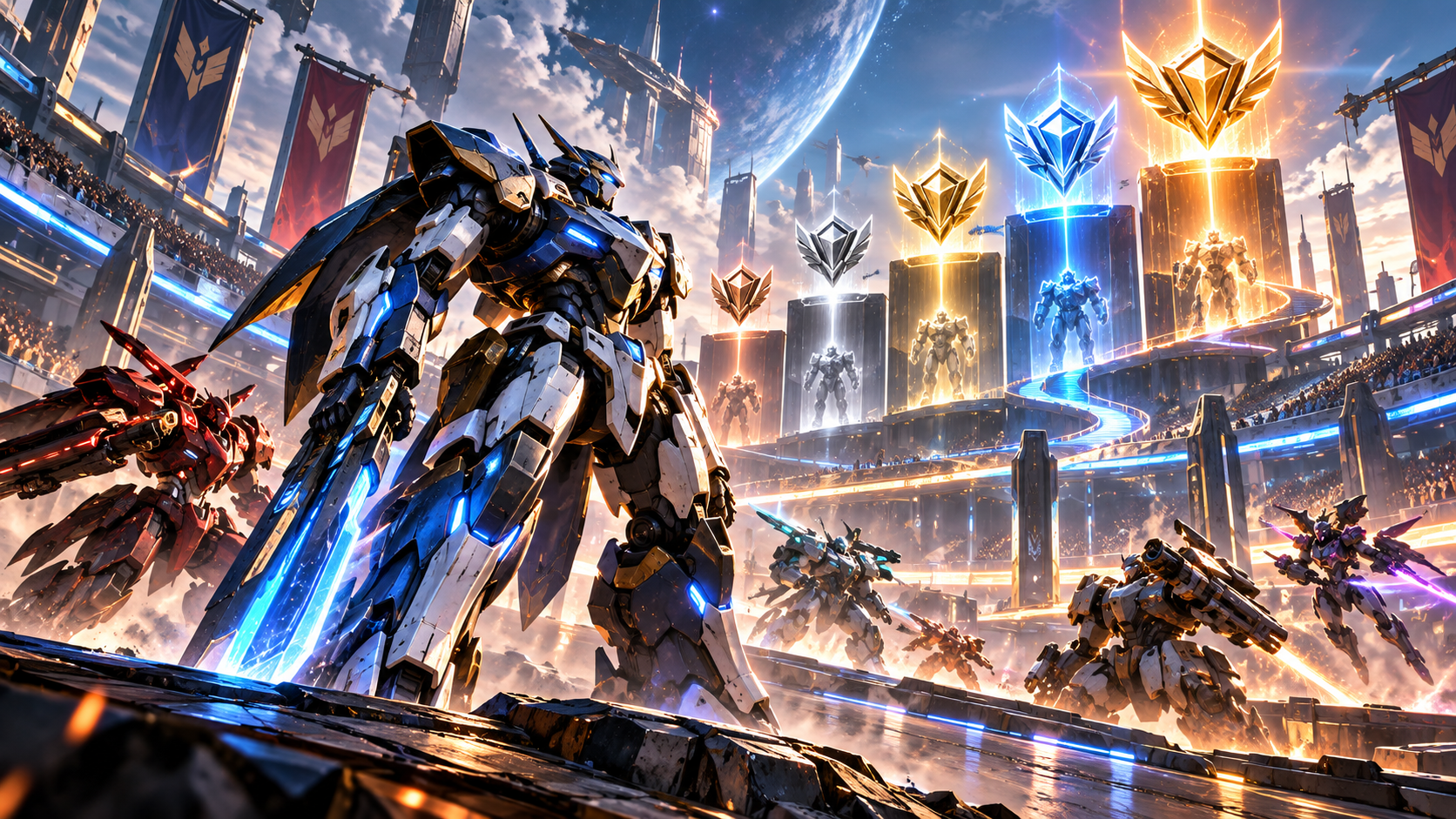 Дивизионы в Mech Arena: Ranking Points, сезонные ранги и Top 500