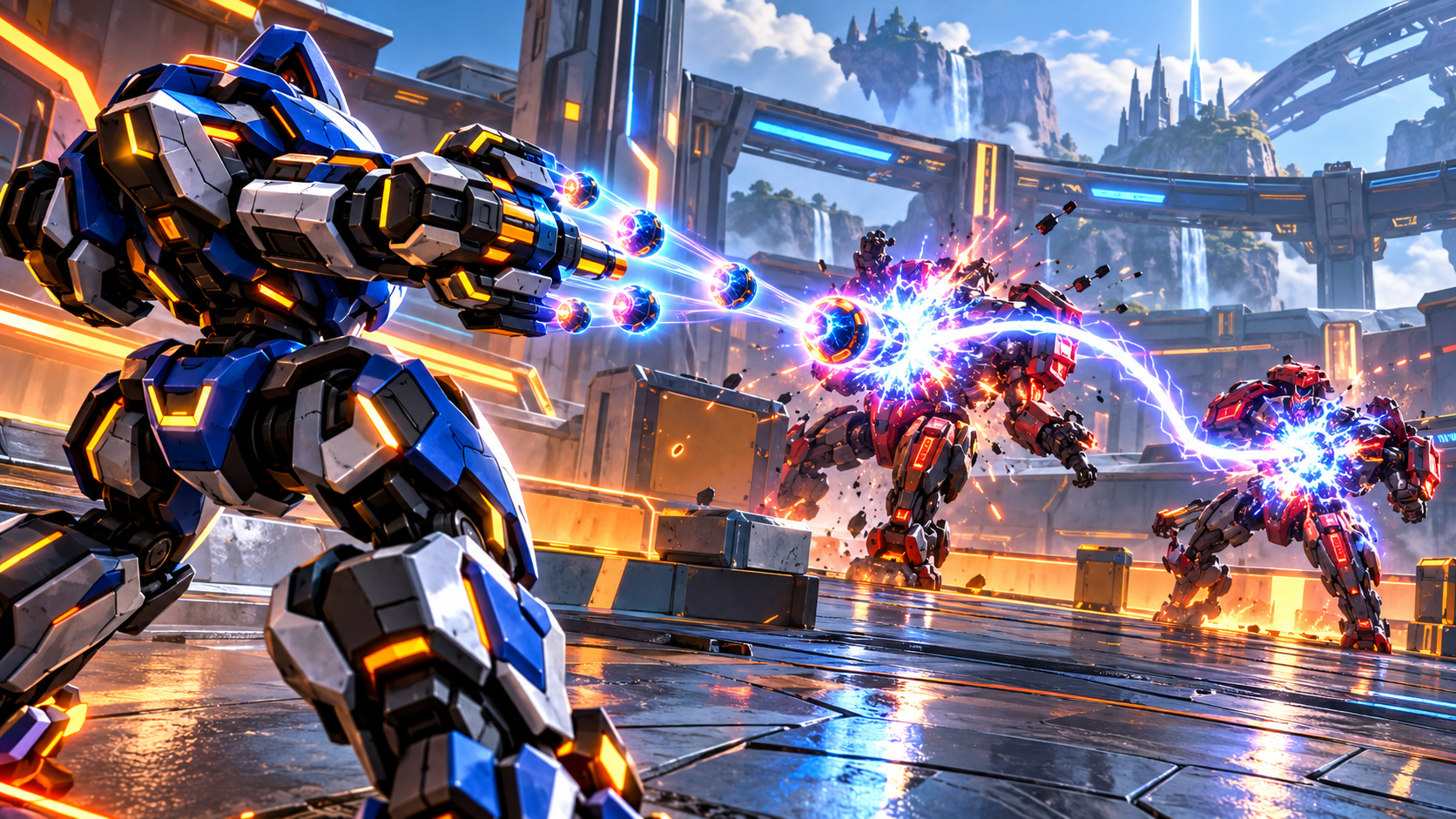 Bouncecritter в Mech Arena: как работают рикошеты и с какими мехами использовать оружие