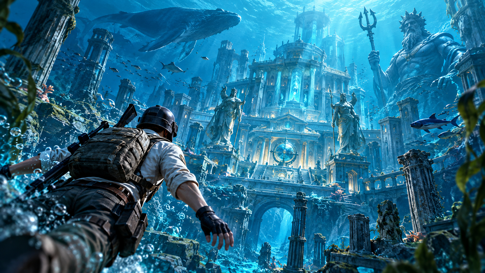 Ocean Odyssey в PUBG Mobile 2026: где найти Океанский дворец и как играть