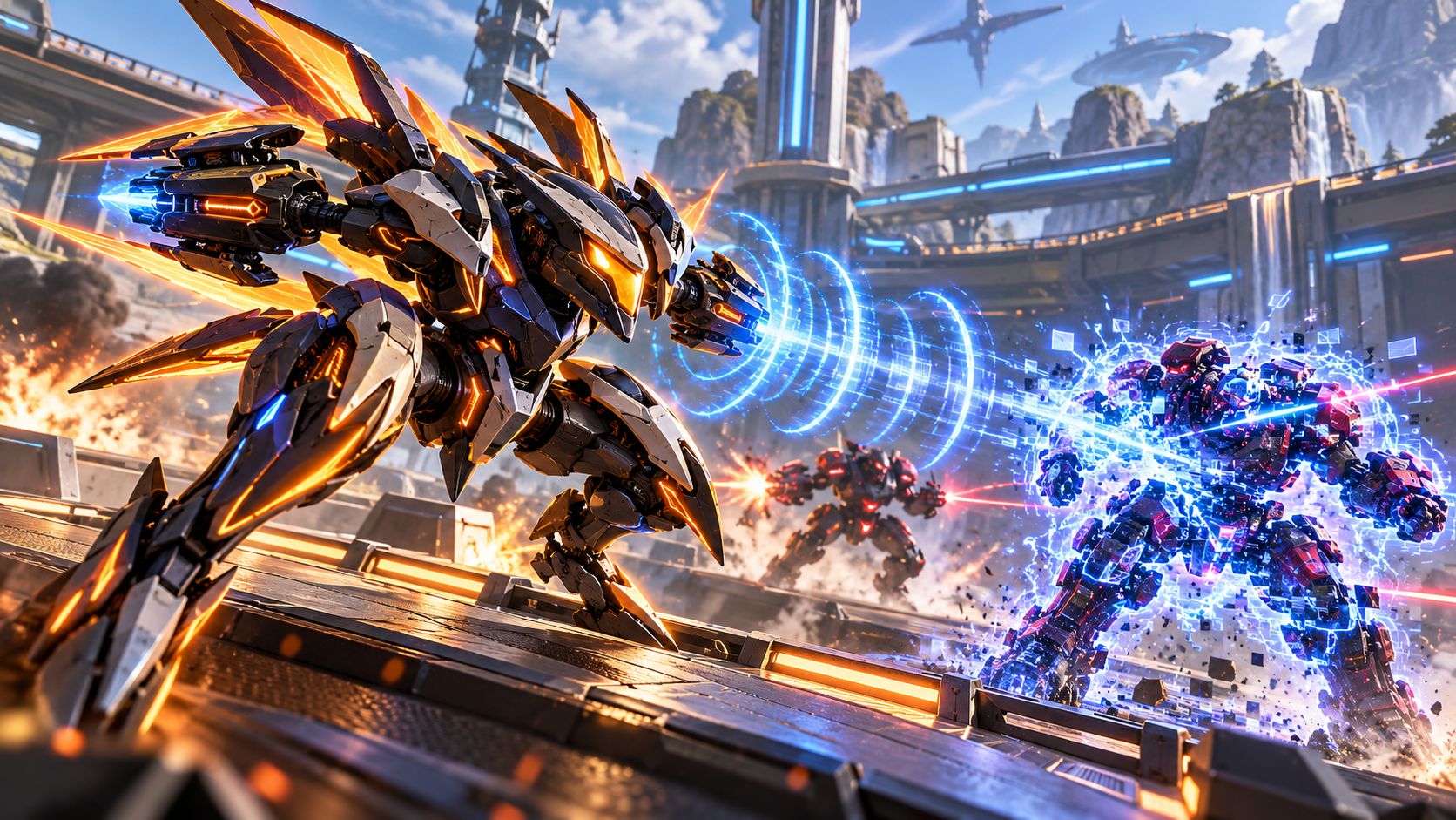 Tailsting в Mech Arena: как работает Signal Jammer и какое оружие поставить
