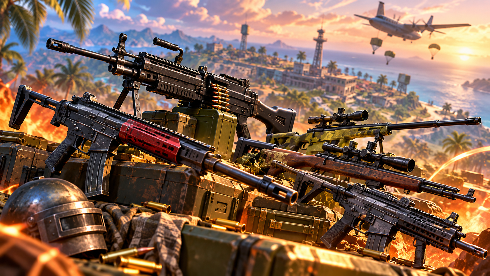 Баланс оружия Free Fire после 1 октября: все бафы и нерфы OB55