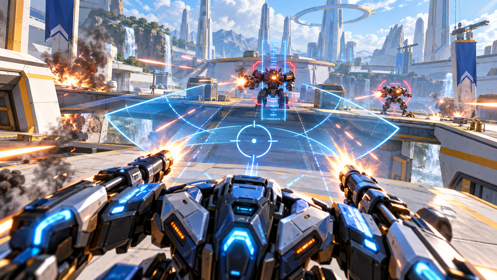 Настройки прицеливания в Mech Arena: какое наведение выбрать