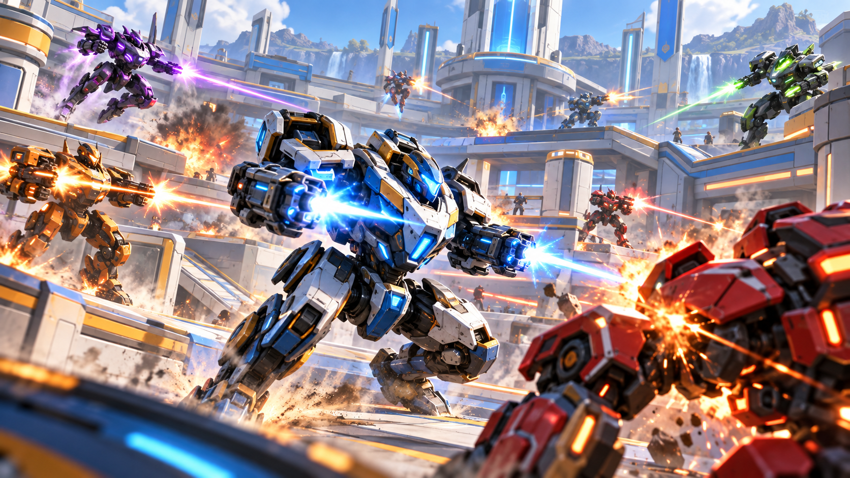 Против всех в Mech Arena: как играть и побеждать в FFA