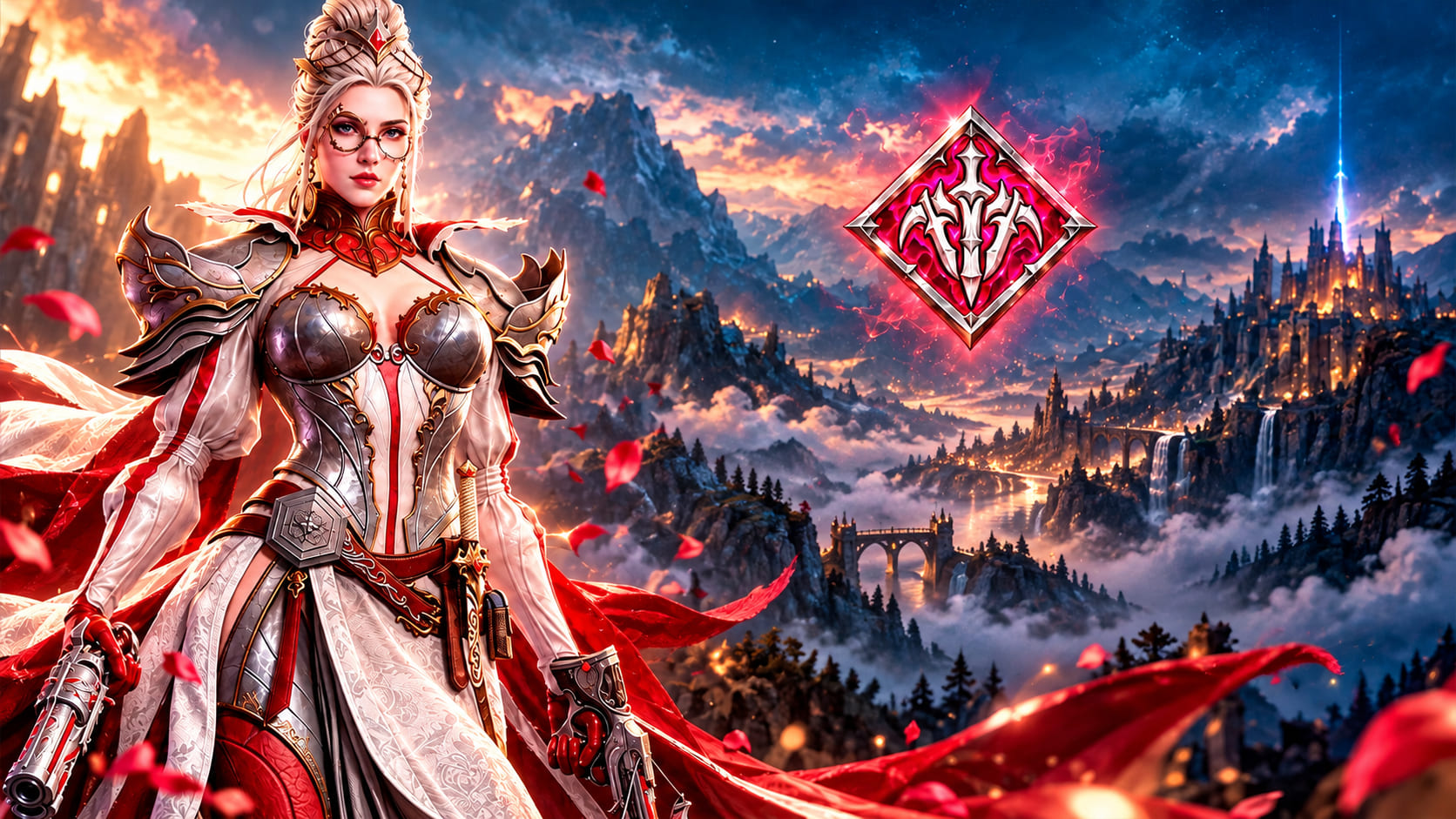 Амелия Эйнсворт в Watcher of Realms: билд и команда Grey Blades