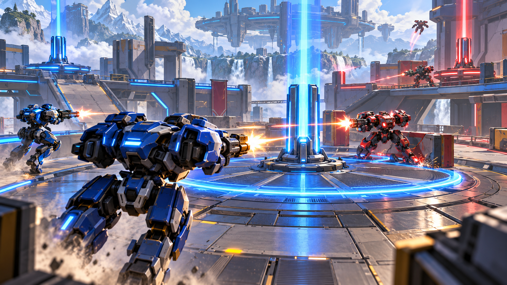 Захват точек в Mech Arena: как начисляются очки и побеждать в CPC