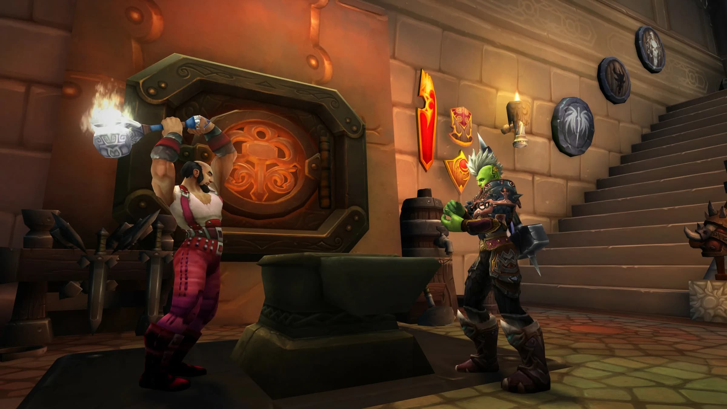 Профессии в WoW Forever: что выбрать на старте и как работают лагеря
