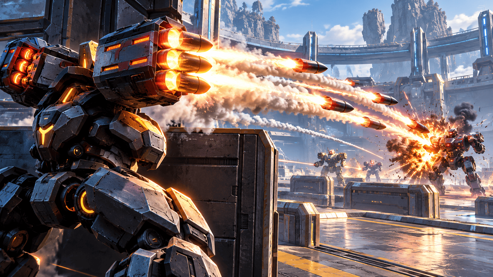 Charge Rocket в Mech Arena: как заряжать ракеты и какие мехи выбрать